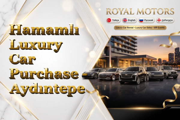 Hamamlı Luxury Car Purchase - Aydıntepe