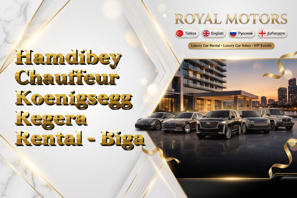 Hamdibey Chauffeur Koenigsegg Regera Rental - Biga