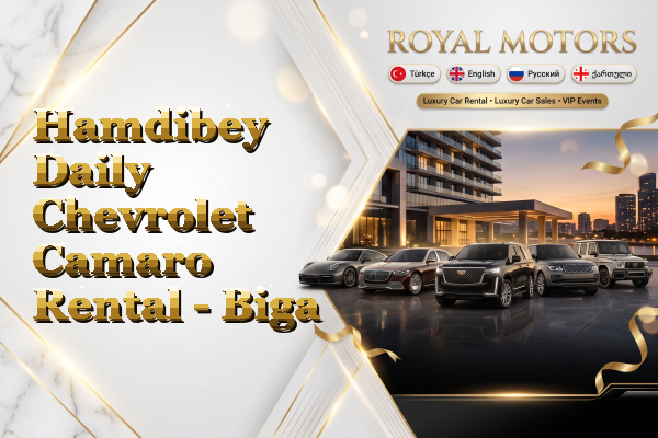 Hamdibey Daily Chevrolet Camaro Rental - Biga