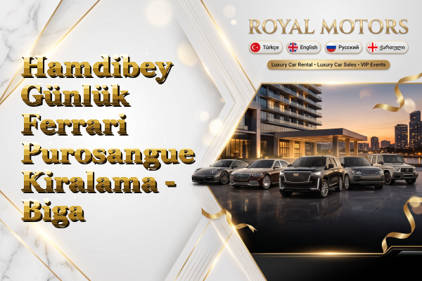 Hamdibey Günlük Ferrari Purosangue Kiralama - Biga