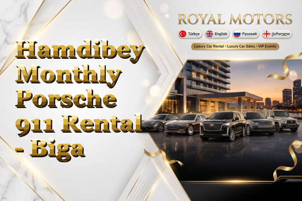 Hamdibey Monthly Porsche 911 Rental - Biga