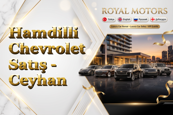 Hamdilli Chevrolet Satış - Ceyhan