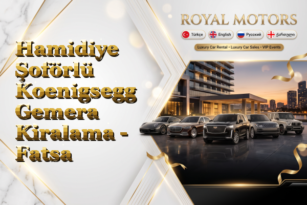 Hamidiye Şoförlü Koenigsegg Gemera Kiralama - Fatsa