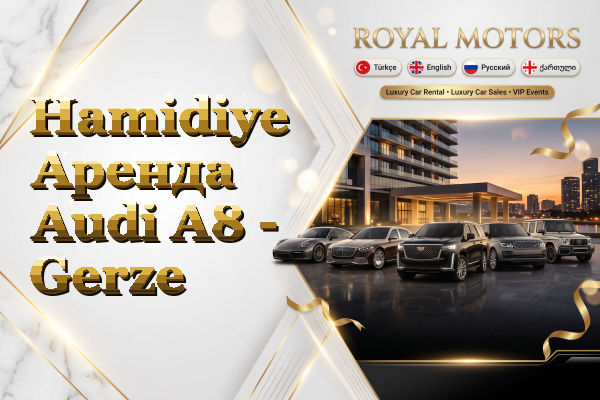 Hamidiye Аренда Audi A8 - Gerze