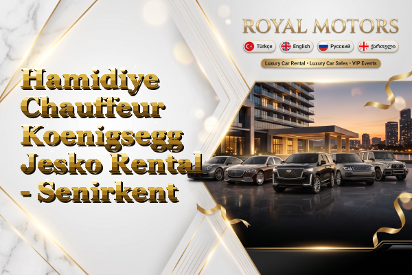Hamidiye Chauffeur Koenigsegg Jesko Rental - Senirkent