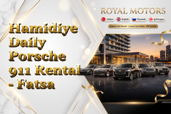 Hamidiye Daily Porsche 911 Rental - Fatsa