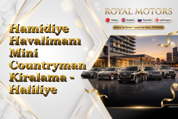 Hamidiye Havalimanı Mini Countryman Kiralama - Haliliye