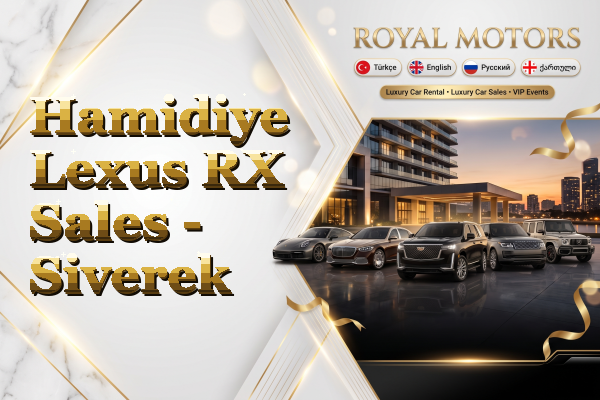 Hamidiye Lexus RX Sales - Siverek
