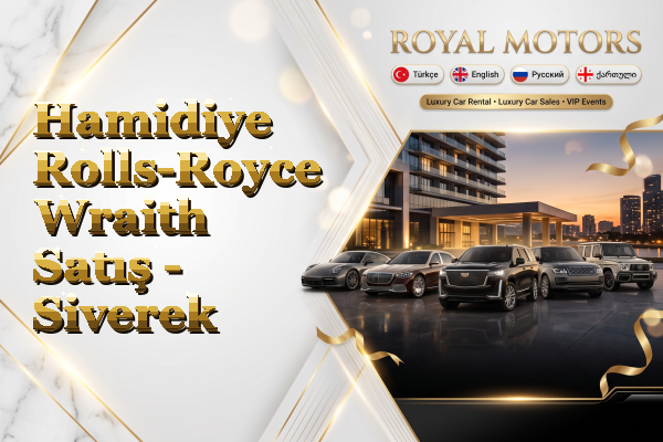Hamidiye Rolls-Royce Wraith Satış - Siverek