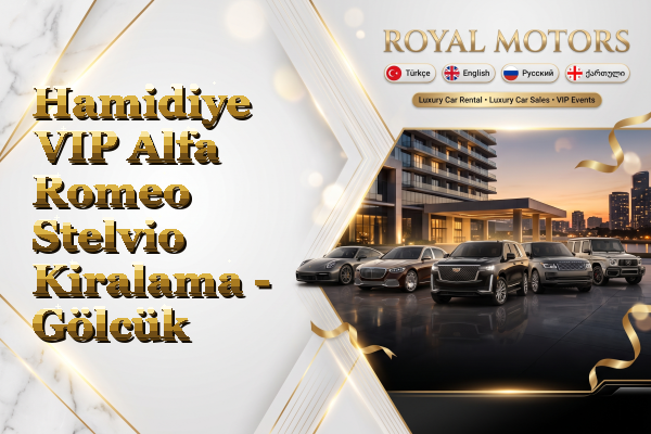 Hamidiye VIP Alfa Romeo Stelvio Kiralama - Gölcük