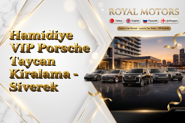 Hamidiye VIP Porsche Taycan Kiralama - Siverek