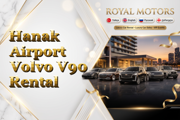 Hanak Airport Volvo V90 Rental