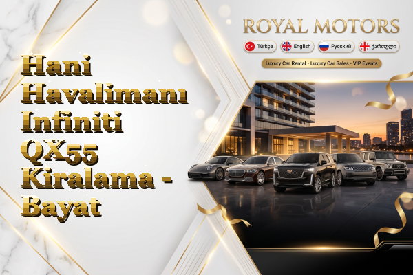 Hani Havalimanı Infiniti QX55 Kiralama - Bayat
