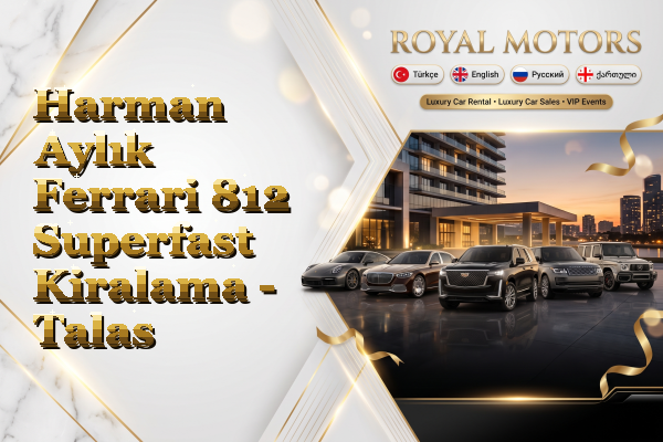 Harman Aylık Ferrari 812 Superfast Kiralama - Talas