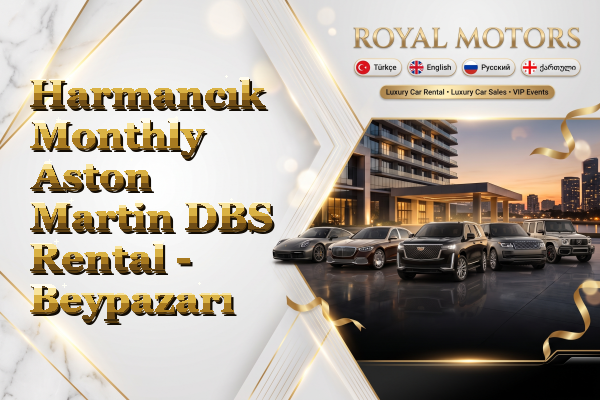 Harmancık Monthly Aston Martin DBS Rental - Beypazarı