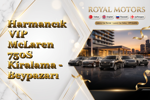 Harmancık VIP McLaren 750S Kiralama - Beypazarı