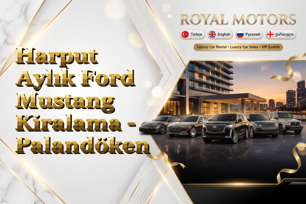 Harput Aylık Ford Mustang Kiralama - Palandöken