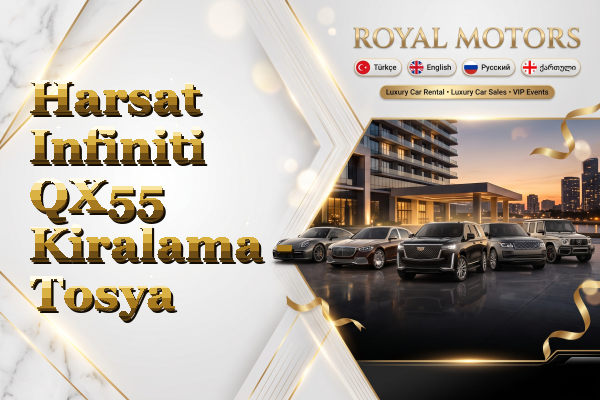 Harsat Infiniti QX55 Kiralama - Tosya