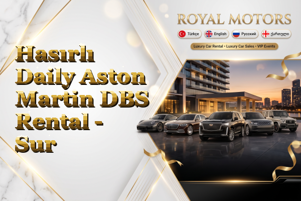 Hasırlı Daily Aston Martin DBS Rental - Sur