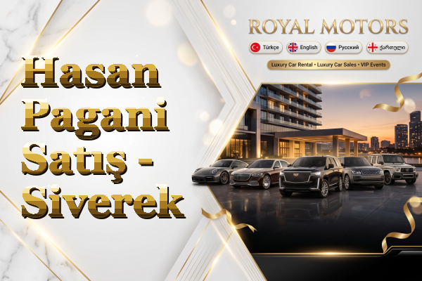 Hasan Pagani Satış - Siverek