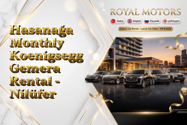 Hasanağa Monthly Koenigsegg Gemera Rental - Nilüfer