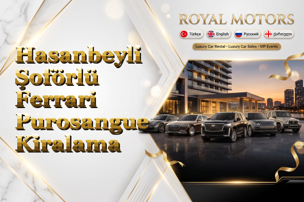 Hasanbeyli Şoförlü Ferrari Purosangue Kiralama