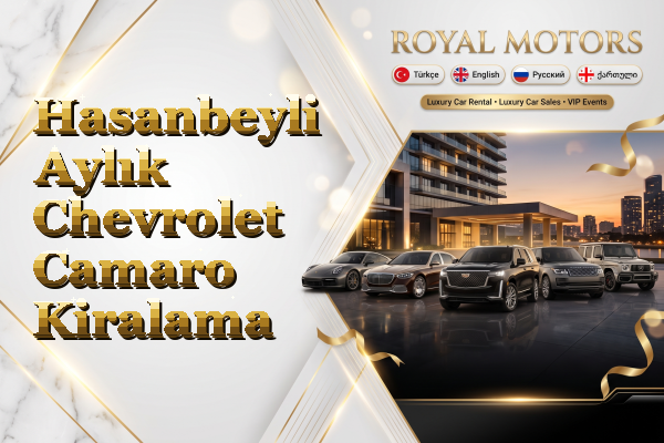 Hasanbeyli Aylık Chevrolet Camaro Kiralama