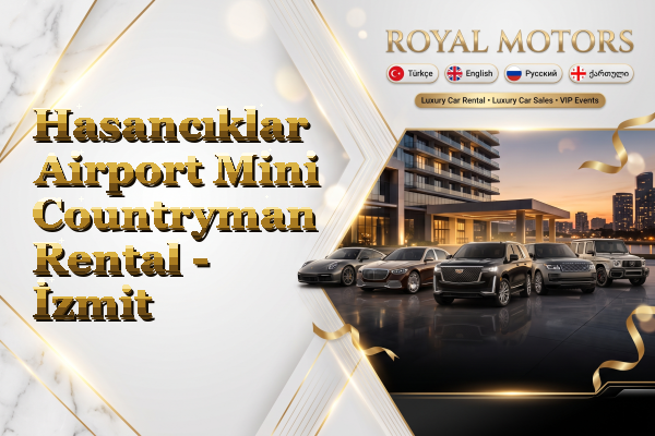 Hasancıklar Airport Mini Countryman Rental - İzmit