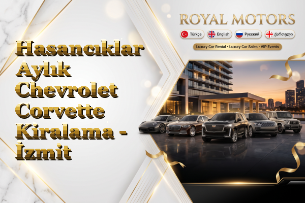 Hasancıklar Aylık Chevrolet Corvette Kiralama - İzmit