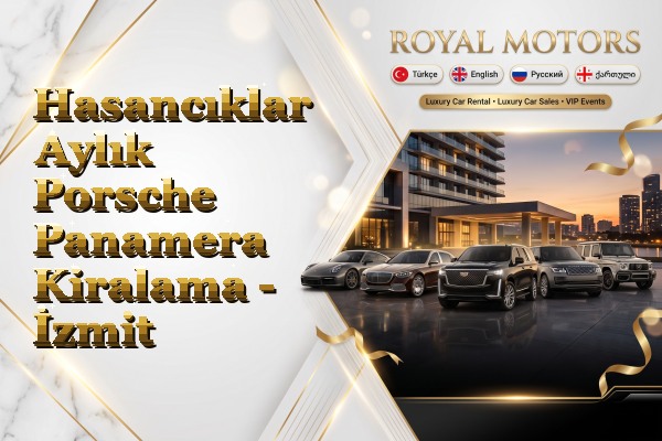 Hasancıklar Aylık Porsche Panamera Kiralama - İzmit