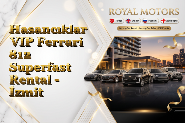 Hasancıklar VIP Ferrari 812 Superfast Rental - İzmit