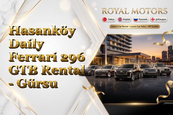 Hasanköy Daily Ferrari 296 GTB Rental - Gürsu