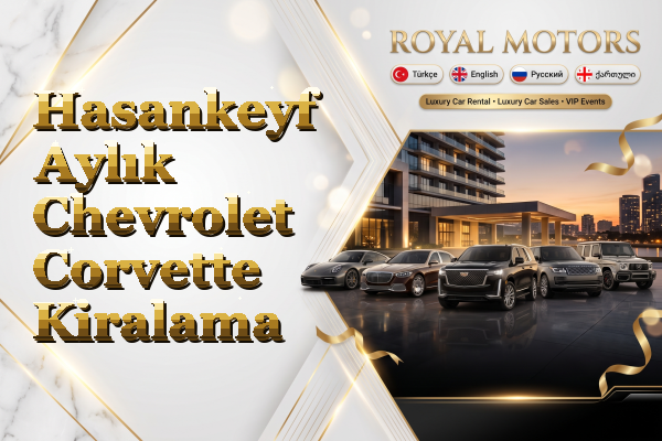 Hasankeyf Aylık Chevrolet Corvette Kiralama