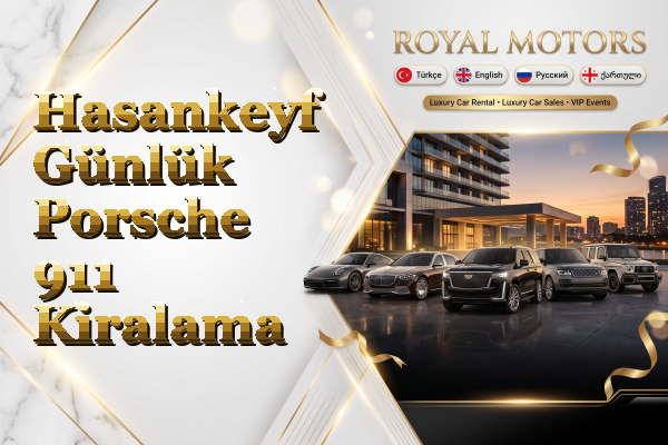 Hasankeyf Günlük Porsche 911 Kiralama