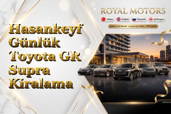 Hasankeyf Günlük Toyota GR Supra Kiralama