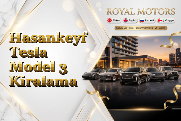 Hasankeyf Tesla Model 3 Kiralama