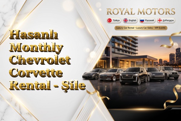 Hasanlı Monthly Chevrolet Corvette Rental - Şile