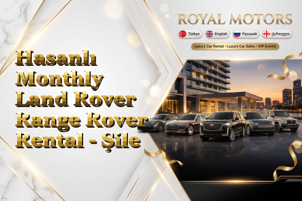 Hasanlı Monthly Land Rover Range Rover Rental - Şile