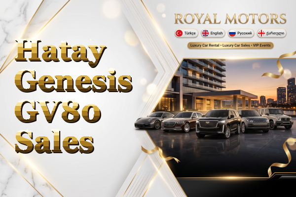 Hatay Genesis GV80 Sales
