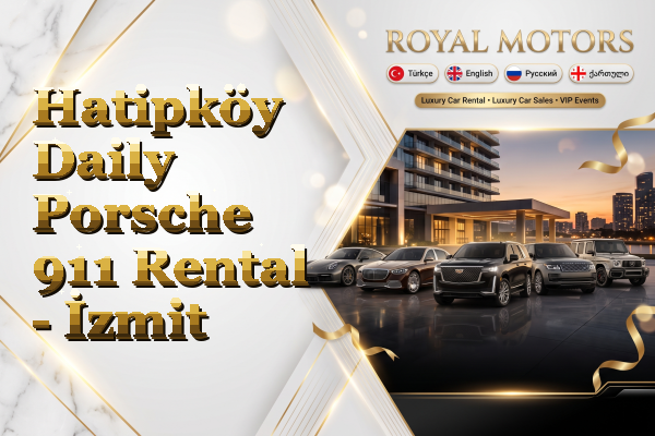 Hatipköy Daily Porsche 911 Rental - İzmit
