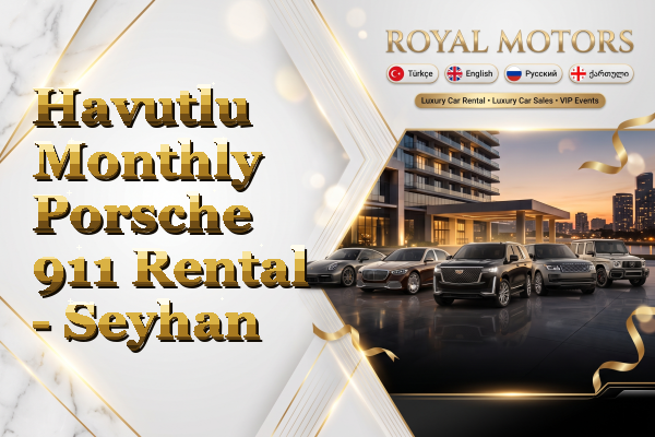 Havutlu Monthly Porsche 911 Rental - Seyhan
