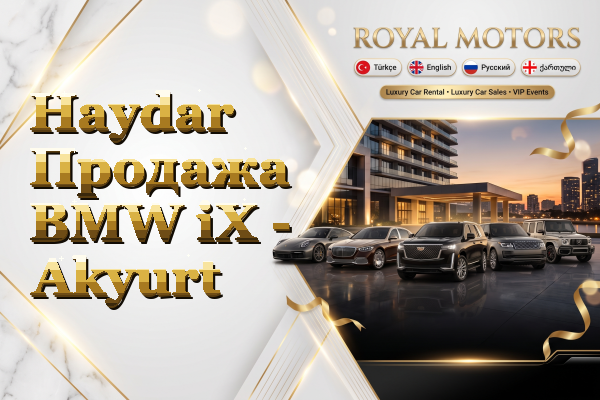Haydar Продажа BMW iX - Akyurt