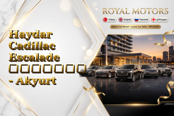 Haydar Cadillac Escalade გაყიდვა - Akyurt