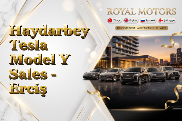 Haydarbey Tesla Model Y Sales - Erciş
