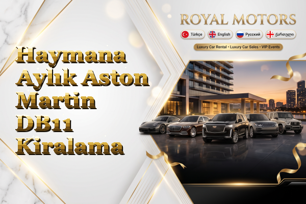 Haymana Aylık Aston Martin DB11 Kiralama