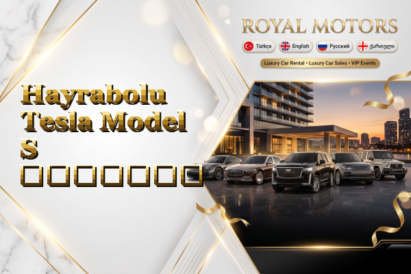 Hayrabolu Tesla Model S გაყიდვა