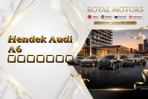 Hendek Audi A6 გაყიდვა