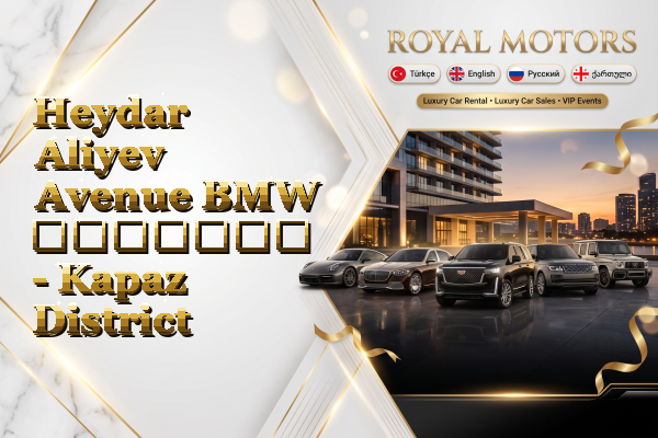 Heydar Aliyev Avenue BMW გაყიდვა - Kapaz District