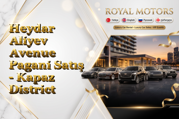 Heydar Aliyev Avenue Pagani Satış - Kapaz District