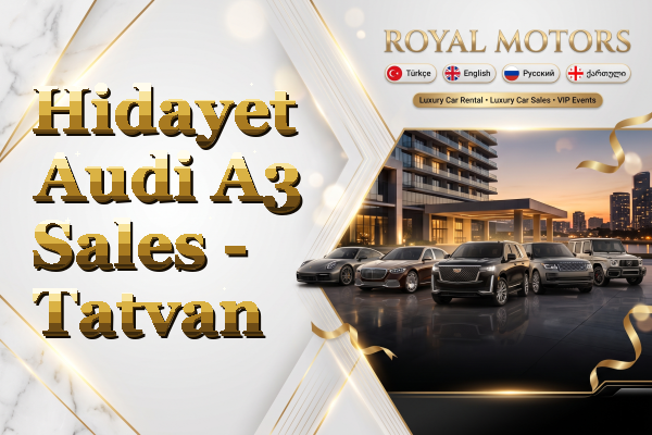 Hidayet Audi A3 Sales - Tatvan